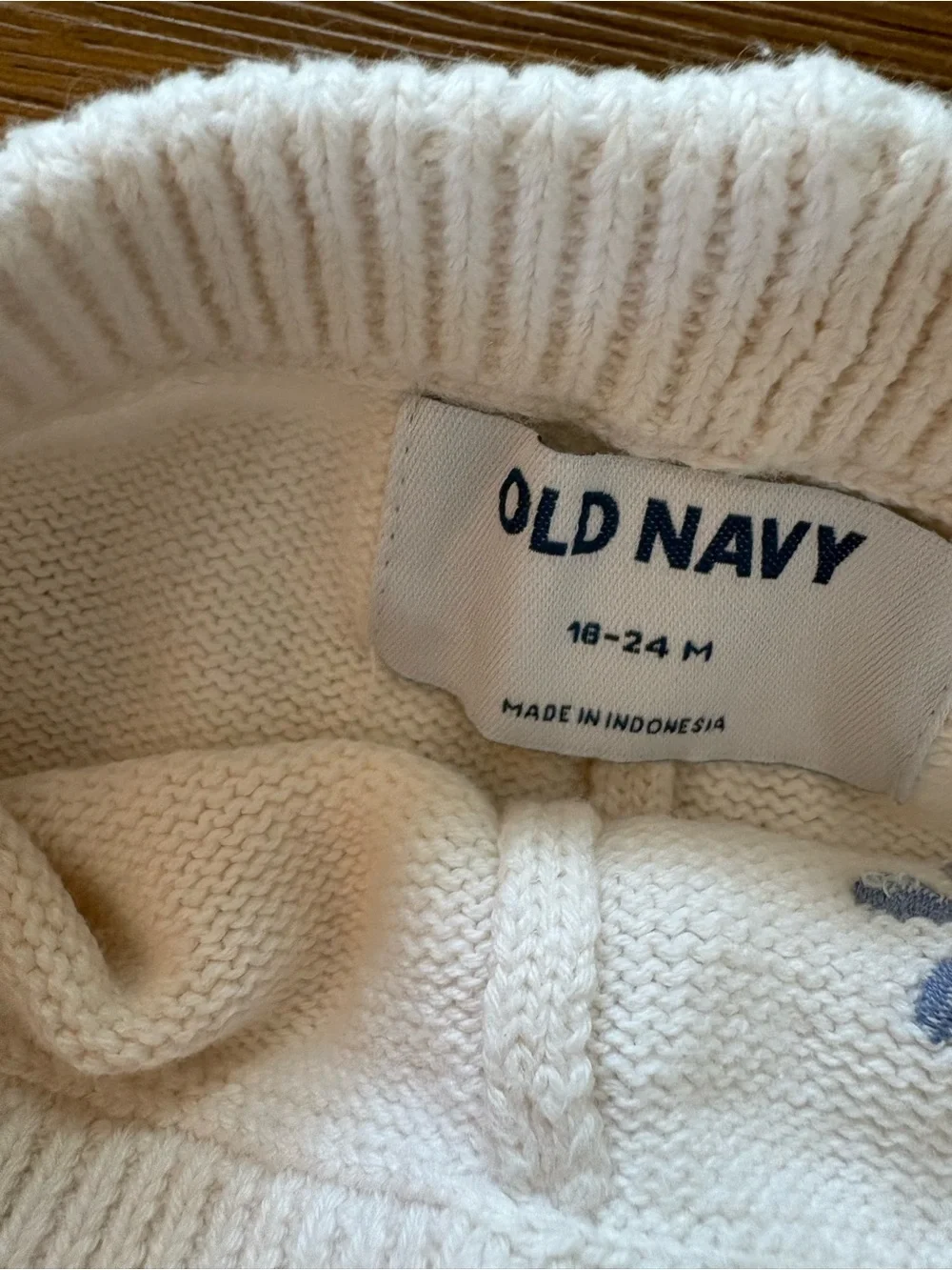 Old navy White Knit Floral-Embroidered Kids Shorts